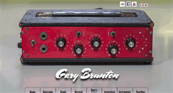 Desktop Screenshot of garybrunton.com